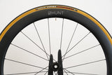 Hunt 50 Carbon Tubeless Clincher Disc Brake Wheelset SRAM XDR 12 Speed