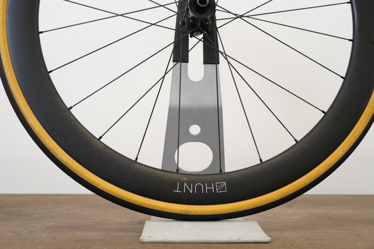 Hunt 50 Carbon Tubeless Clincher Disc Brake Wheelset SRAM XDR 12 Speed
