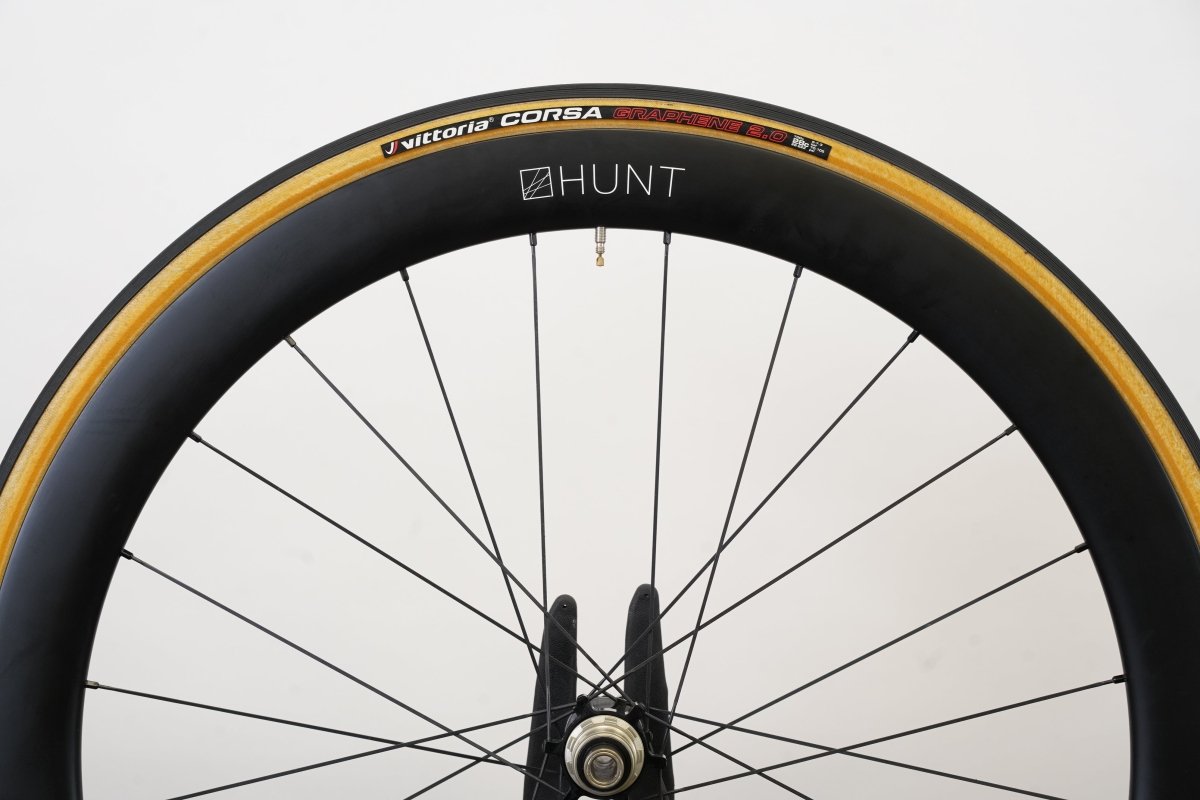 Hunt 50 Carbon Tubeless Clincher Disc Brake Wheelset SRAM XDR 12 Speed