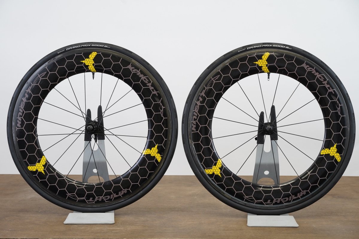 Knight DT Swiss 240 Carbon Clincher Rim Brake Wheelset Shimano/SRAM 11 Speed