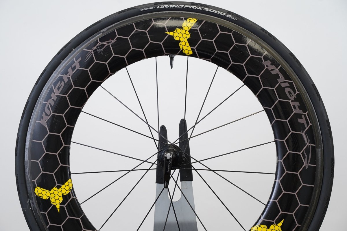 Knight DT Swiss 240 Carbon Clincher Rim Brake Wheelset Shimano/SRAM 11 Speed