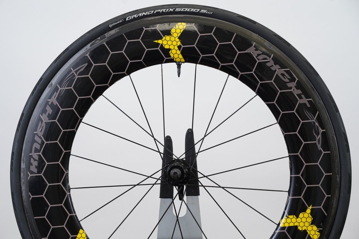 Knight DT Swiss 240 Carbon Clincher Rim Brake Wheelset Shimano/SRAM 11 Speed