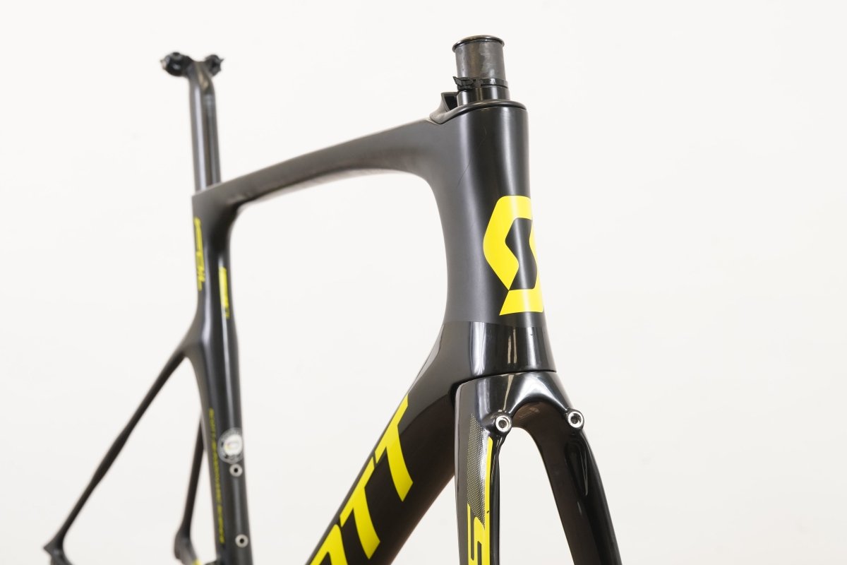 L (56cm) Scott Foil 10 Di2 Carbon Aero Rim Brake Road Frameset *Repaired*