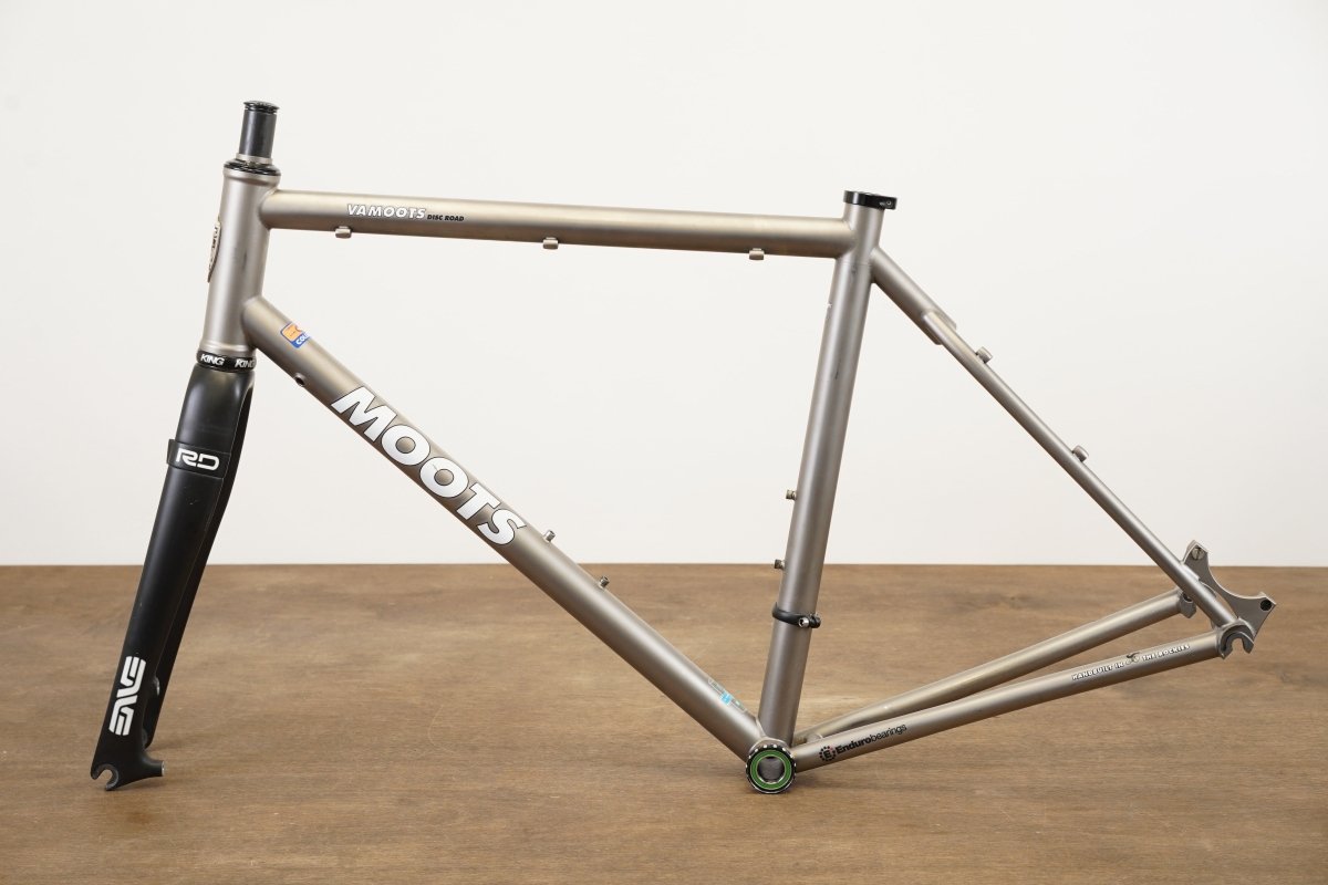 L (Large) Moots Vamoots DR ENVE Titanium Disc Brake Road Frameset