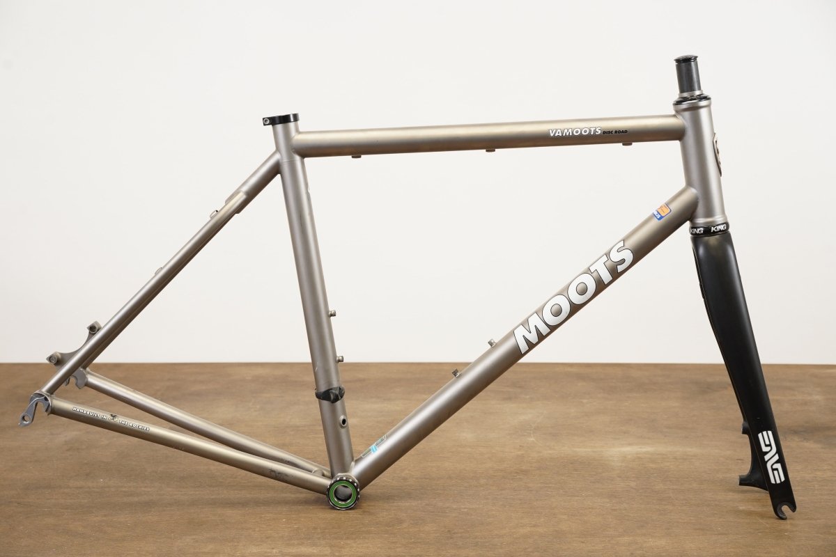 L (Large) Moots Vamoots DR ENVE Titanium Disc Brake Road Frameset
