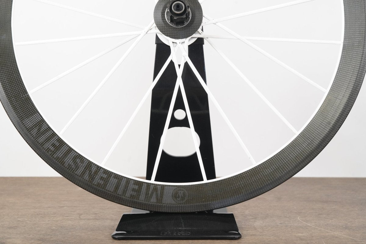 Lightweight Meilenstein Weiss Edition Carbon Clincher Rim Wheelset 11 Speed