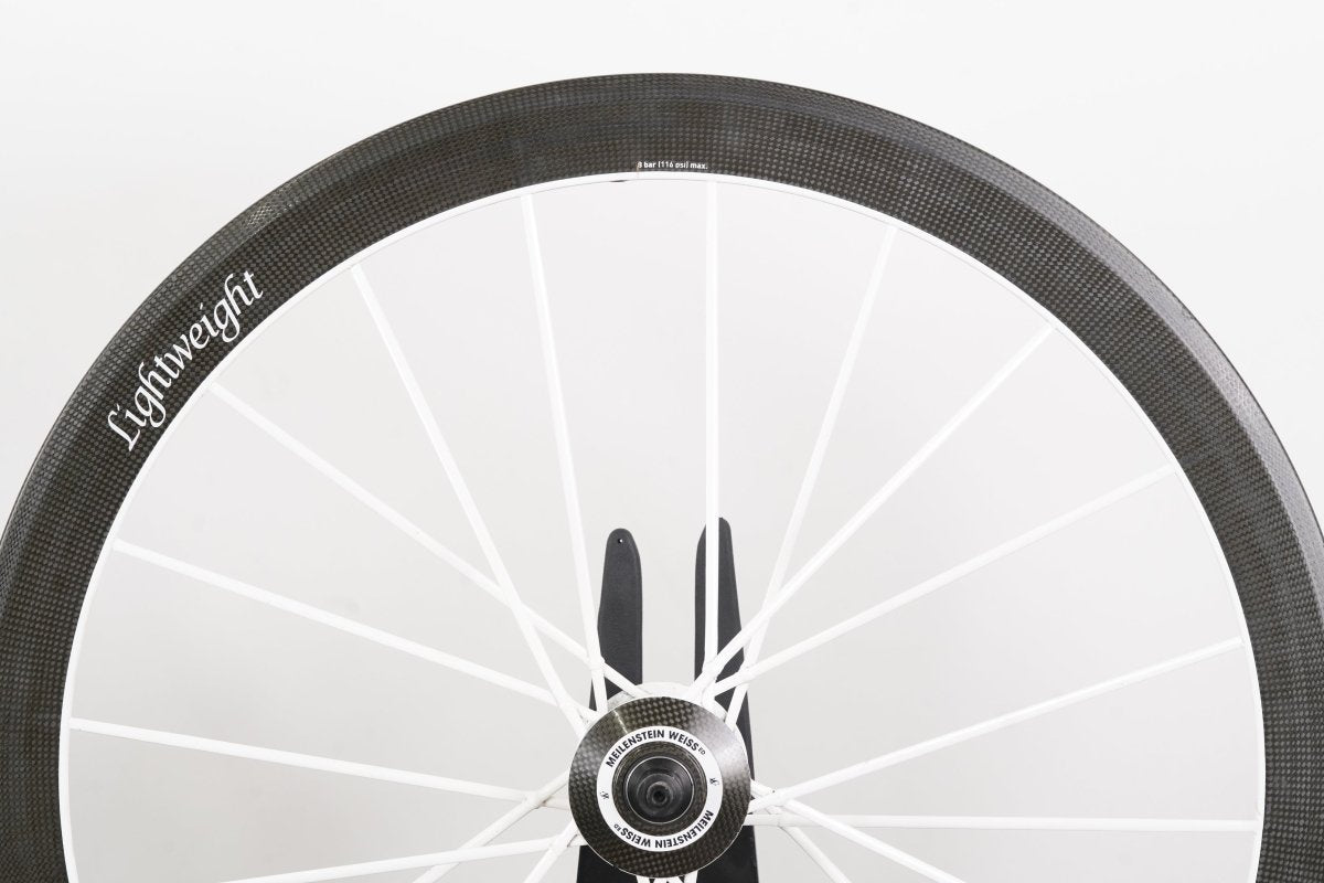 Lightweight Meilenstein Weiss Edition Carbon Clincher Rim Wheelset 11 Speed