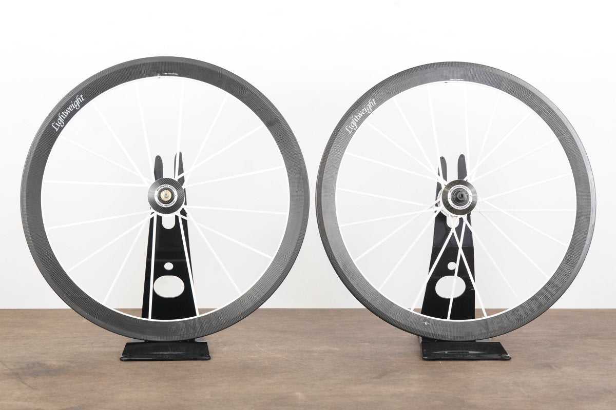 Lightweight Meilenstein Weiss Edition Carbon Clincher Rim Wheelset 11 Speed
