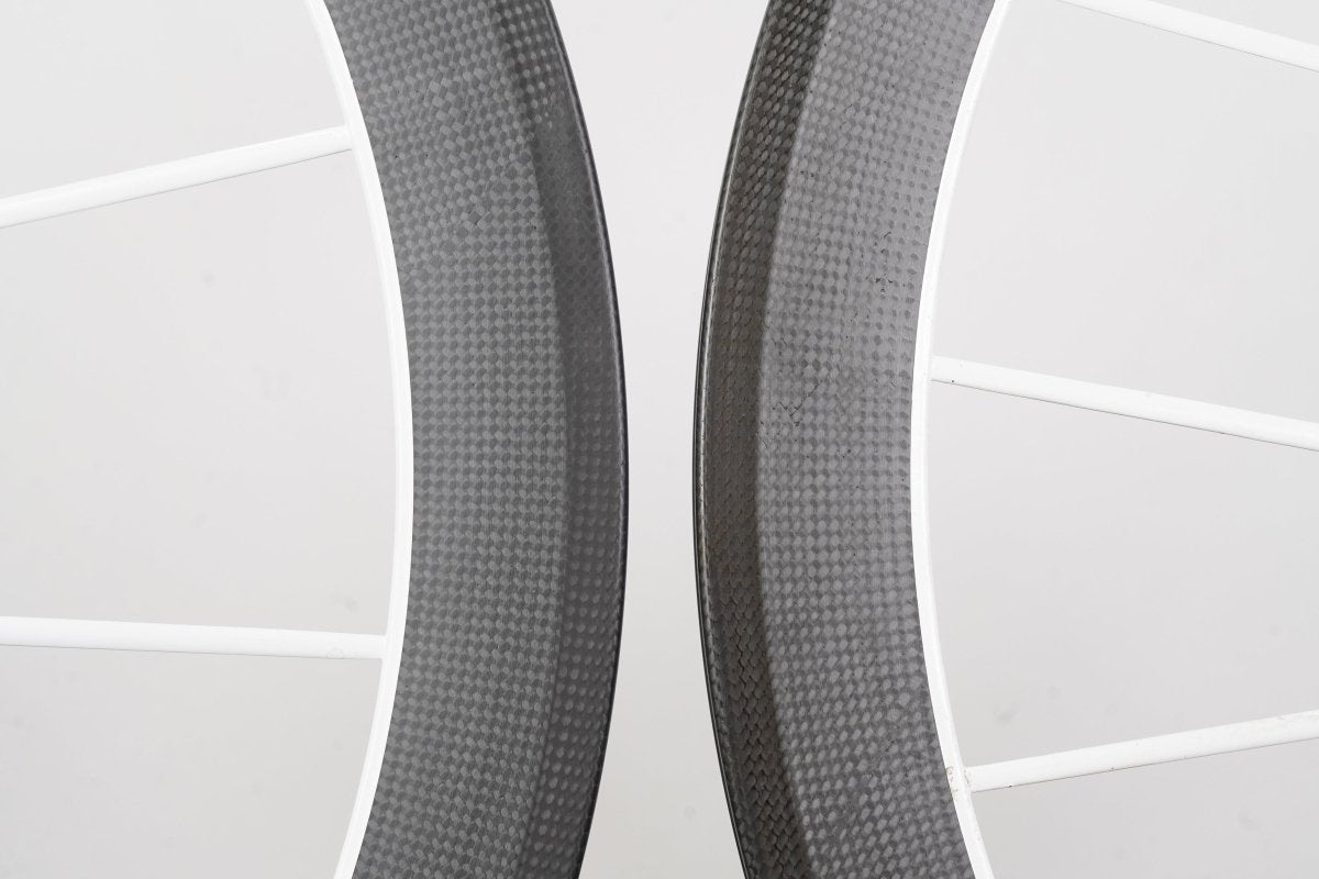 Lightweight Meilenstein Weiss Edition Carbon Clincher Rim Wheelset 11 Speed