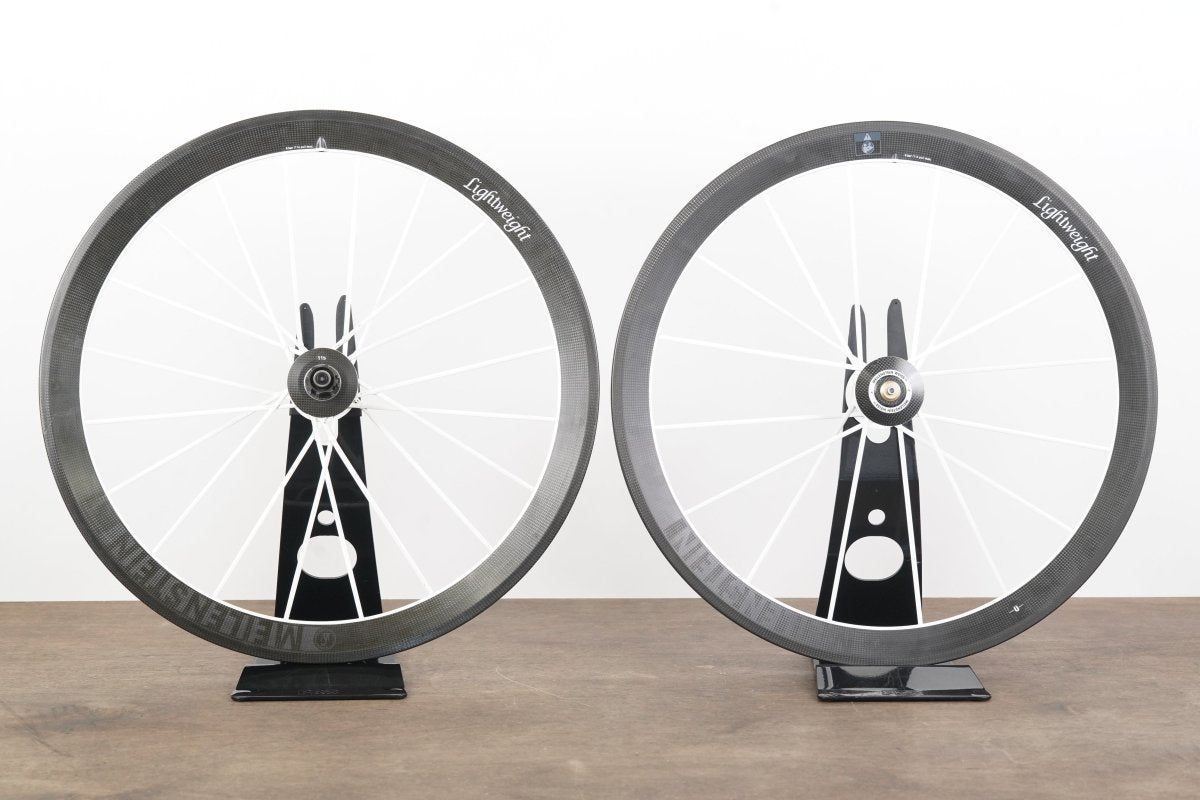Lightweight Meilenstein Weiss Edition Carbon Clincher Rim Wheelset 11 Speed