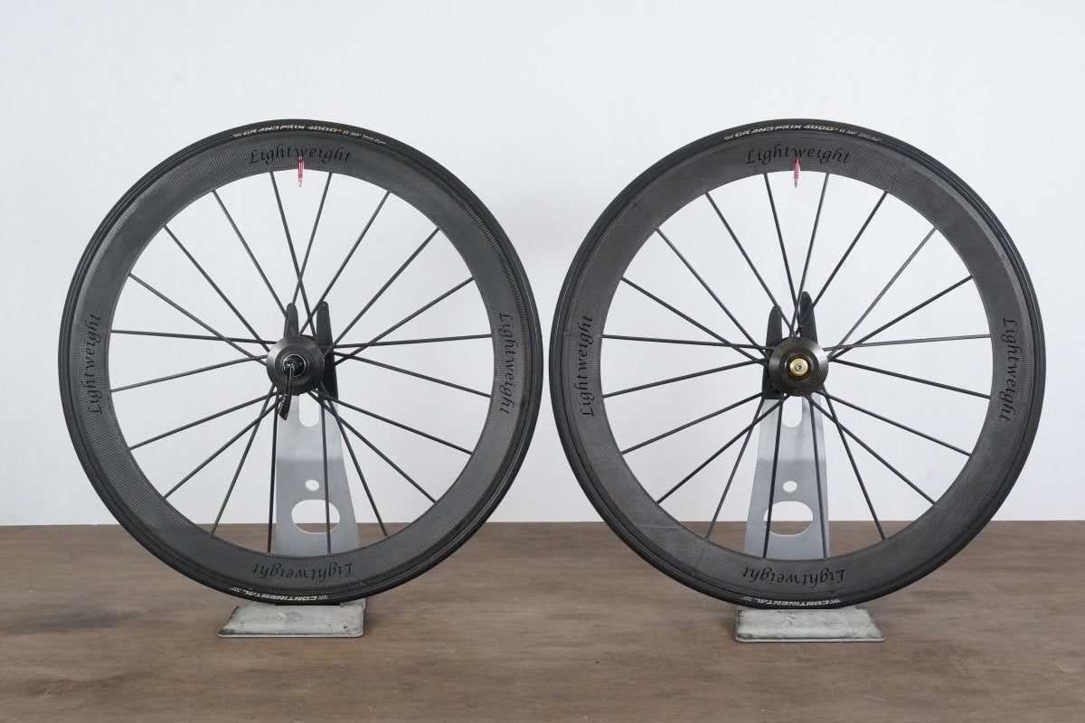 Lightweight Standard III T Carbon Tubular Rim Brake Wheelset Shimano/SRAM 11 Speed