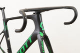 M (54cm) Scott Foil Team Di2 Carbon Aero Rim Brake Road Frameset + Cockpit