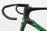 M (54cm) Scott Foil Team Di2 Carbon Aero Rim Brake Road Frameset + Cockpit