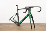 M (54cm) Scott Foil Team Di2 Carbon Aero Rim Brake Road Frameset + Cockpit