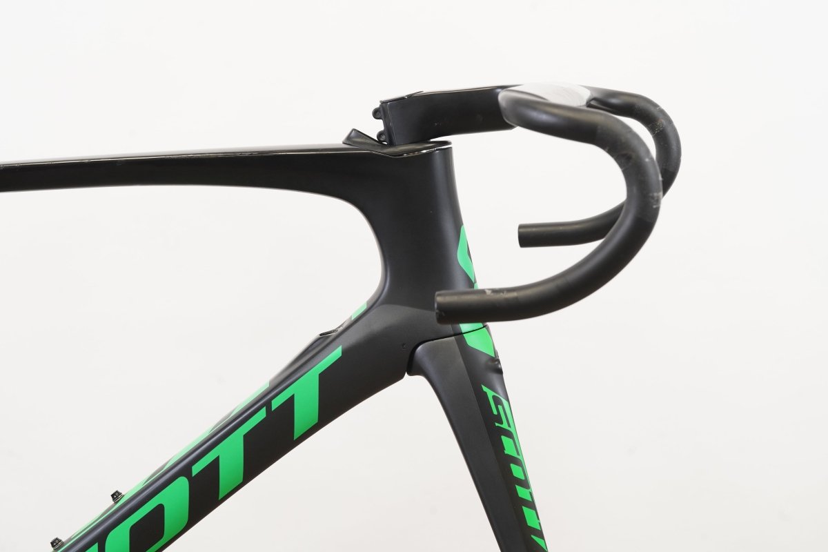 M (54cm) Scott Foil Team Di2 Carbon Aero Rim Brake Road Frameset + Cockpit