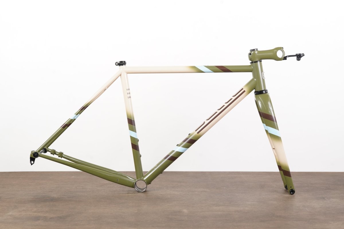 M (Medium) Belle Cycles GRAR Steel Disc Brake Frameset + Stem (Custom Geometry)