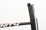 M (Medium) Giant Trinity Carbon Rim Brake TT Triathlon Frameset + Cockpit