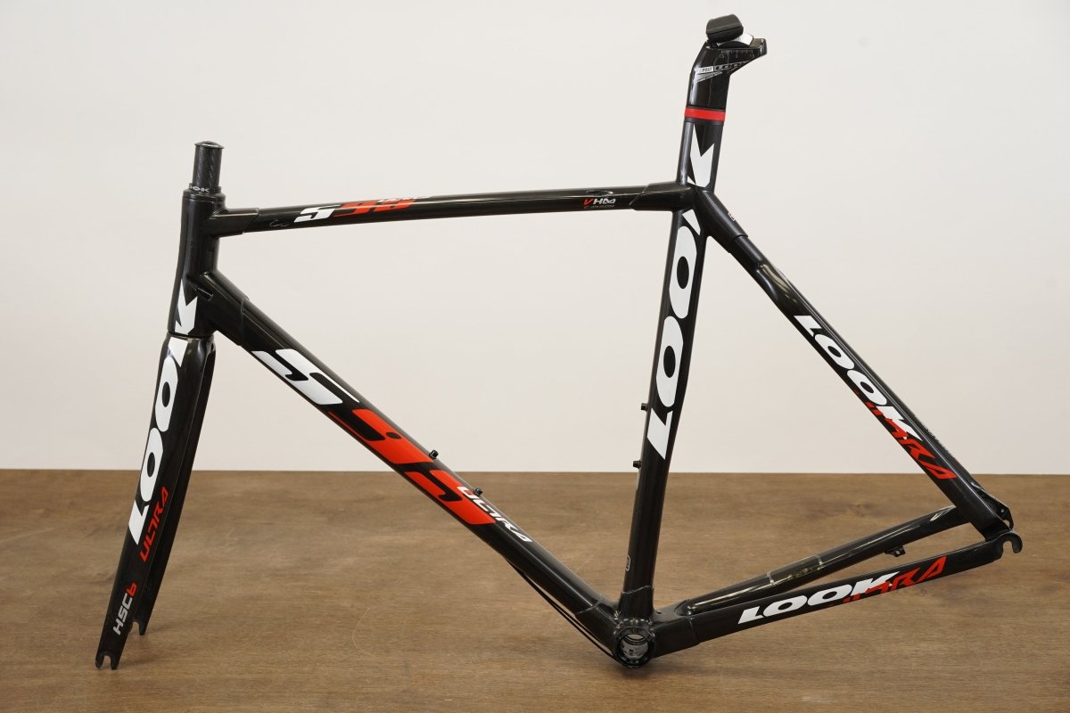 M (Medium) LOOK 595 Ultra Carbon Rim Brake Road Frameset *Repaired*