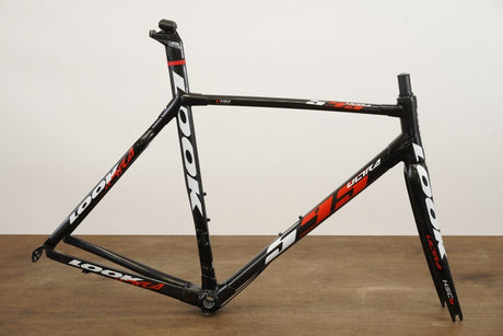 M (Medium) LOOK 595 Ultra Carbon Rim Brake Road Frameset *Repaired*
