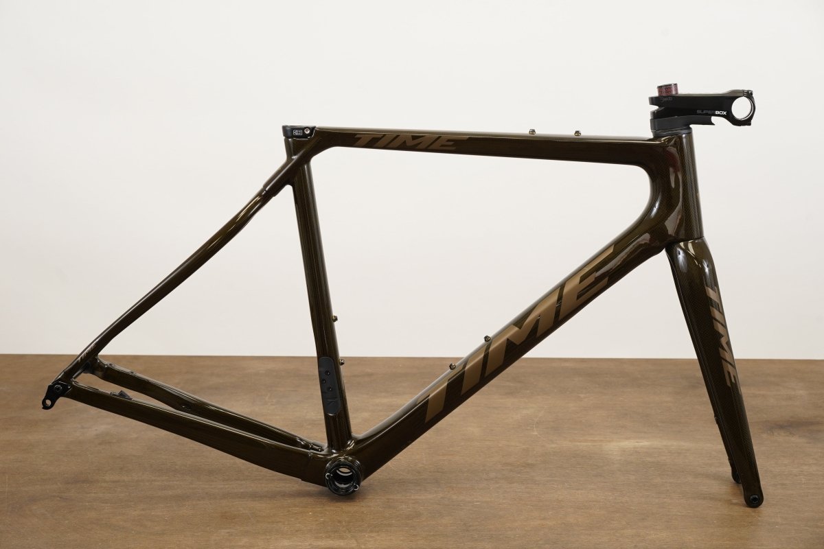 M (Medium) Time Alpe d'Huez 45 Carbon Disc Brake Road Frameset