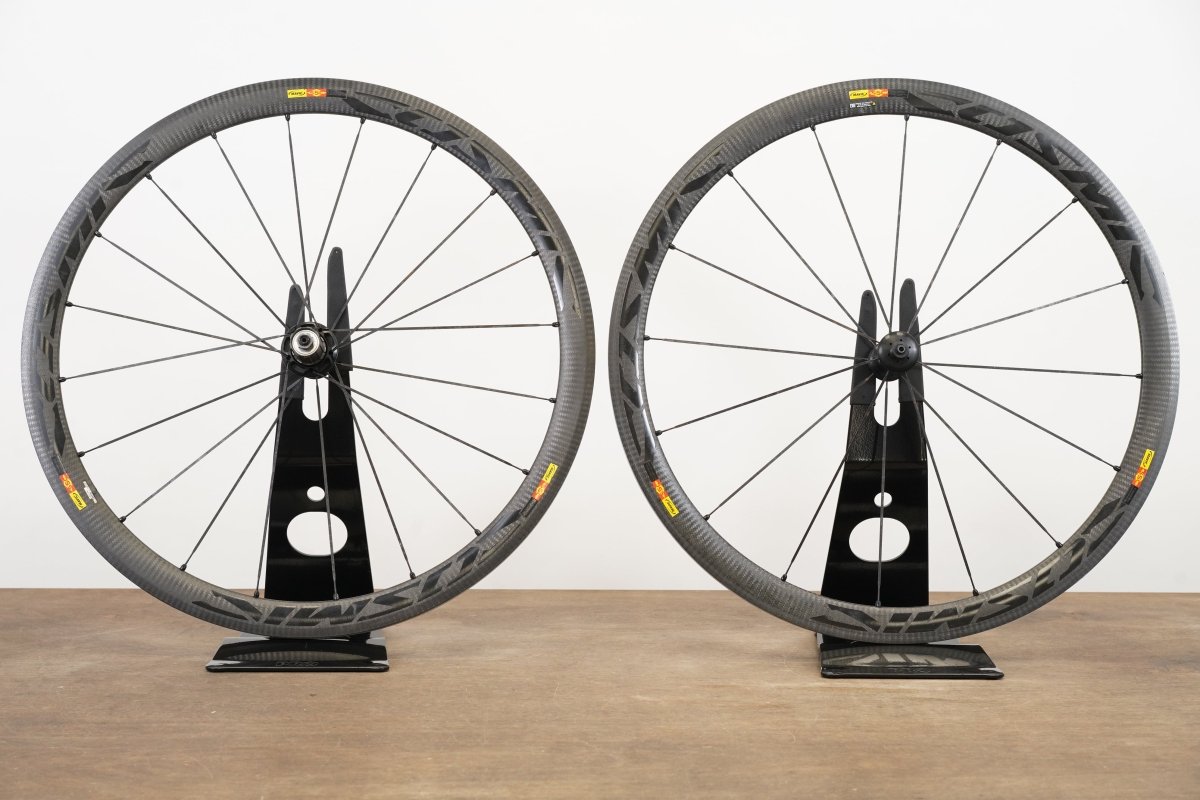 Mavic Cosmic Carbone 40 Carbon Clincher Rim Brake Wheelset 11 Speeed