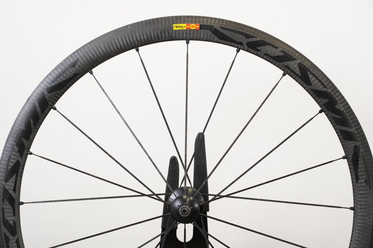 Mavic Cosmic Carbone 40 Carbon Clincher Rim Brake Wheelset 11 Speeed