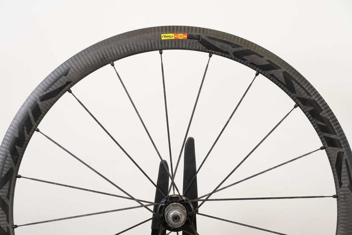 Mavic Cosmic Carbone 40 Carbon Clincher Rim Brake Wheelset 11 Speeed