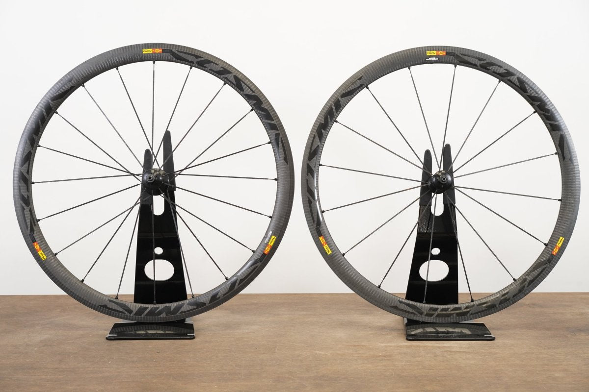 Mavic Cosmic Carbone 40 Carbon Clincher Rim Brake Wheelset 11 Speeed