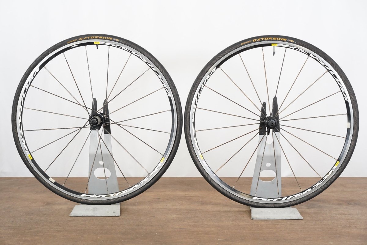 Mavic Ksyrium Equipe S Alloy Clincher Rim Brake Wheelset Shimano