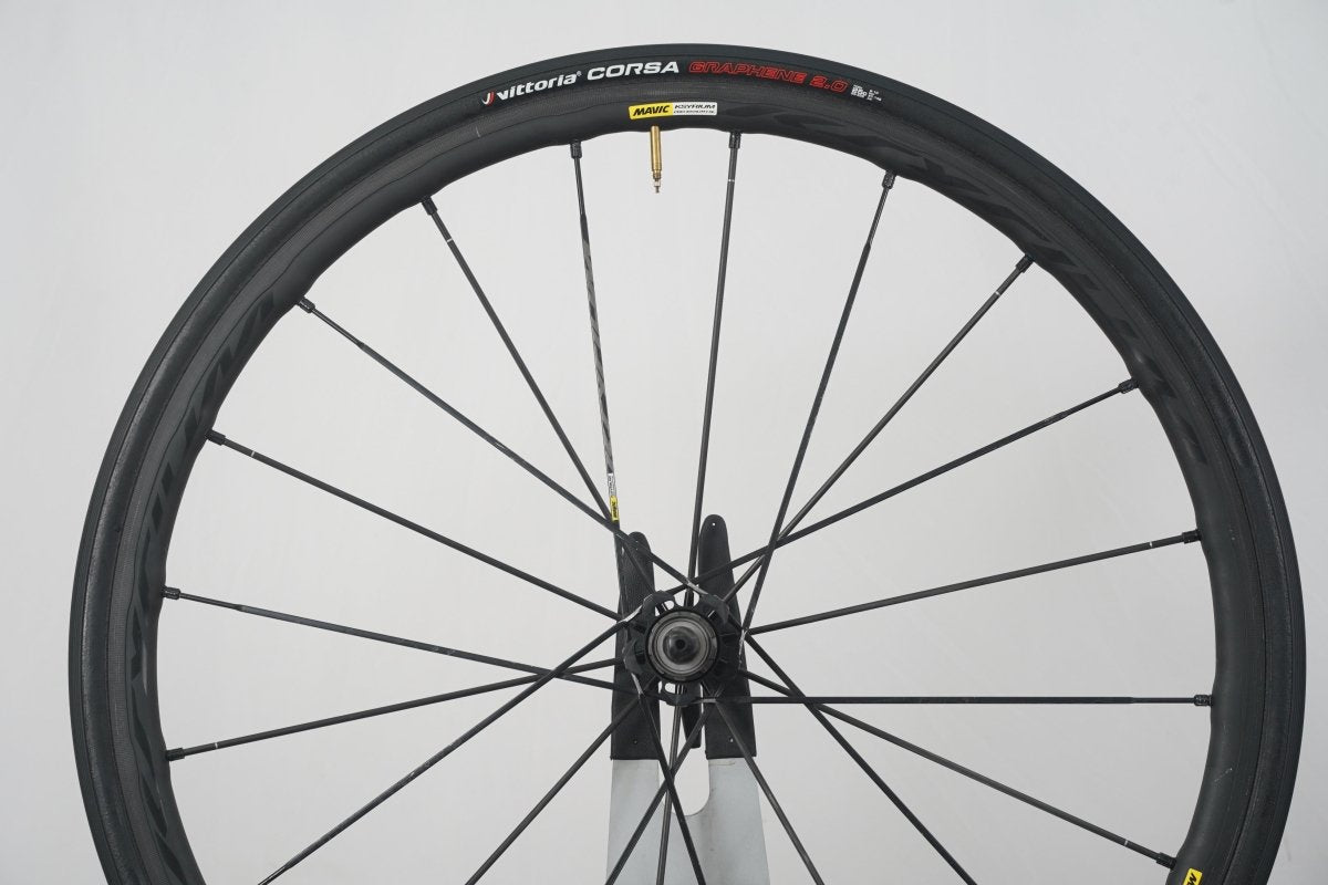 Mavic Ksyrium Pro Exalith SL Alloy Clincher Rim Brake Wheelset 11