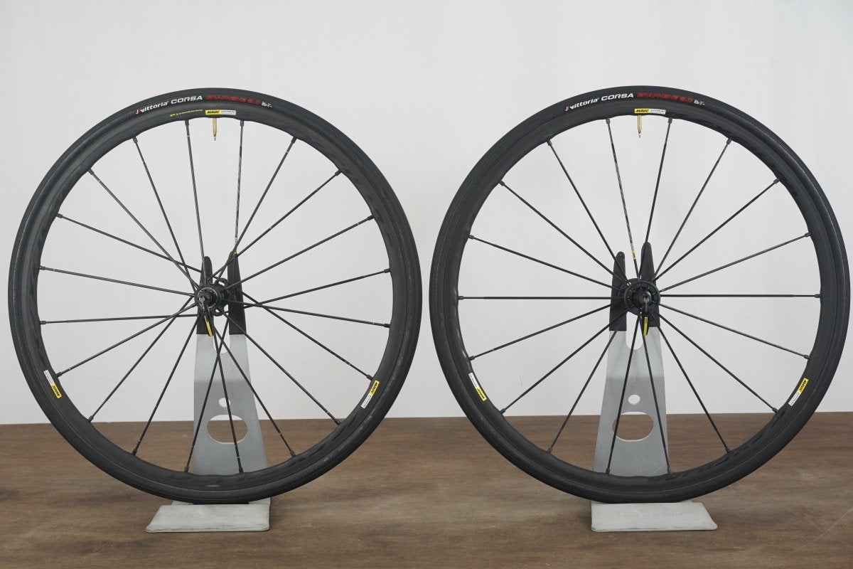 Mavic Ksyrium Pro Exalith SL Alloy Clincher Rim Brake Wheelset 11