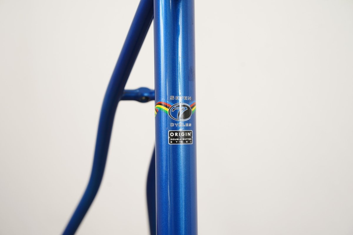 M/L Seven Axiom Steel Rim Brake Road Frameset *Custom Geometry*
