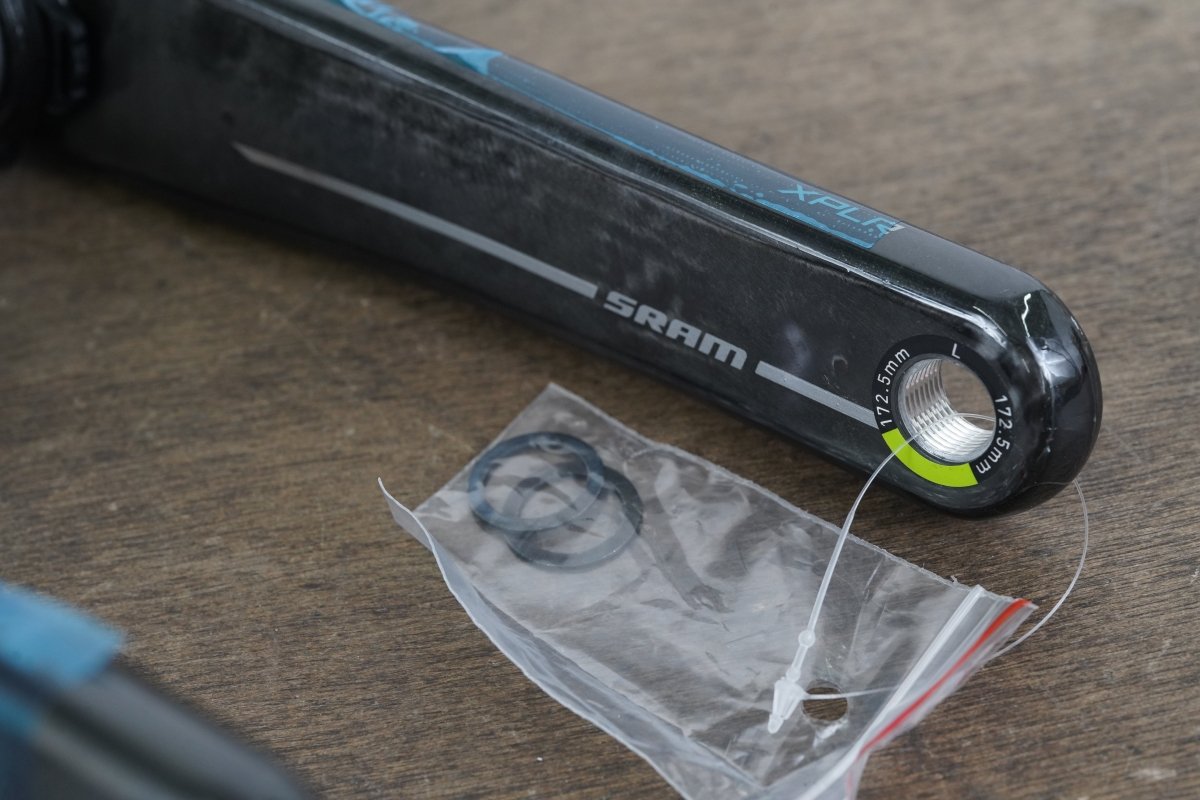 NEW 172.5mm 107BCD DUB Wide SRAM Red AXS E1 12 Speed Quarq Power Meter Crank