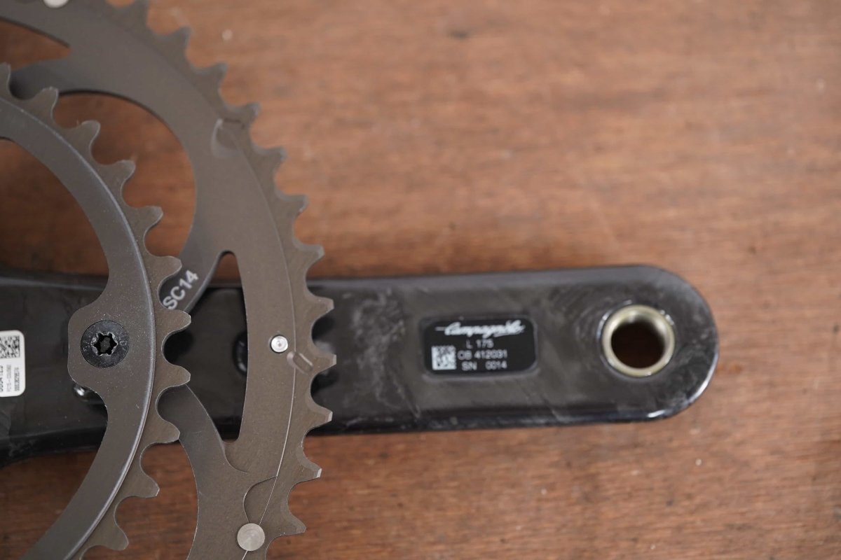 NEW 175mm 52/36 Campagnolo Comp Ultra 11 Speed Carbon Crankset