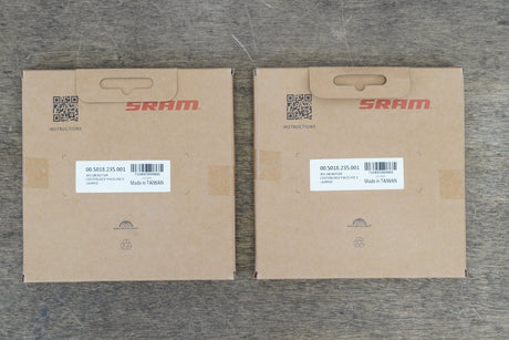 NEW (2) 160mm SRAM PaceLine X Center Lock Disc Brake Rotors