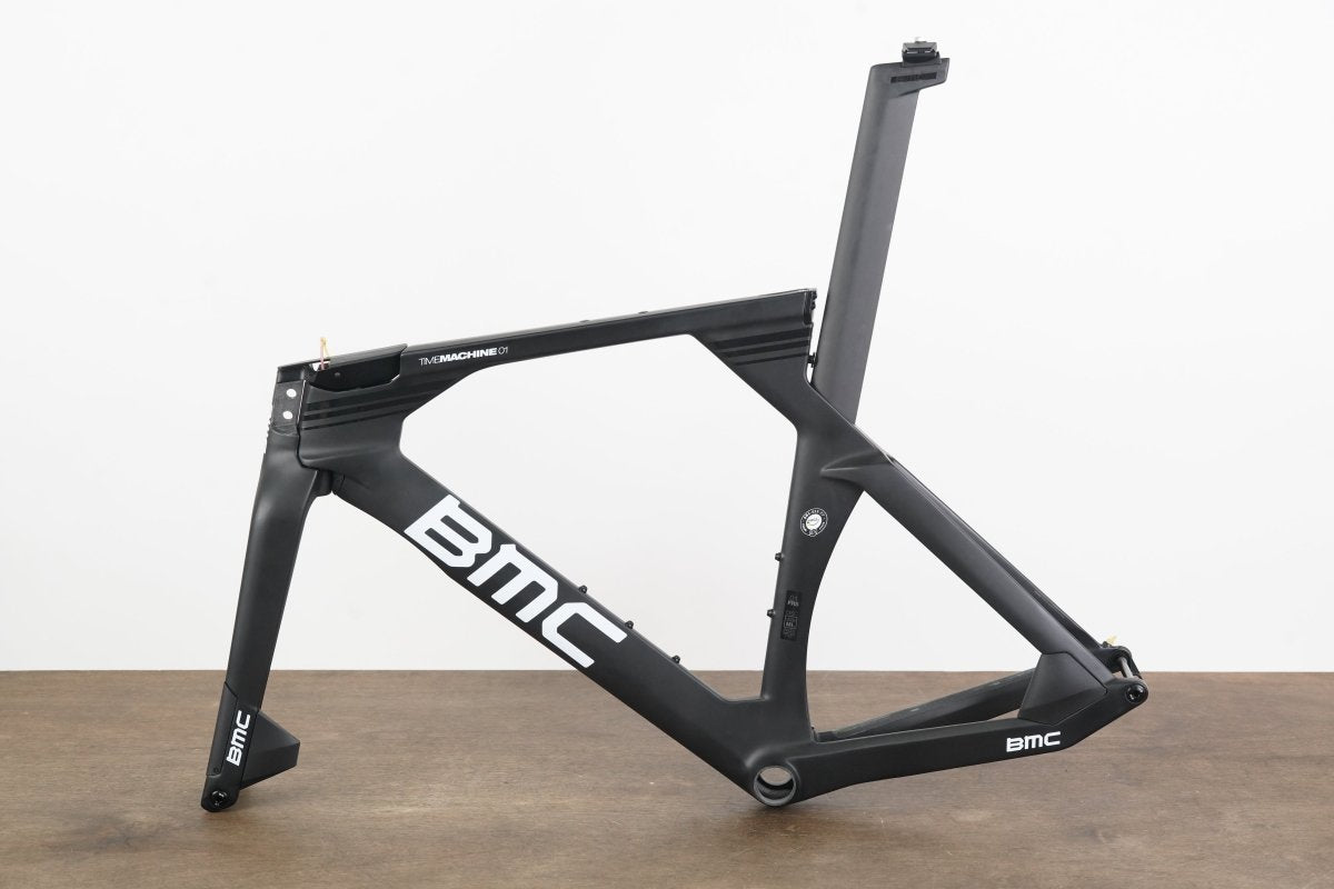 NEW 2020 M-L BMC Timemachine TM01 Disc Team FRS Frameset CBN-WHT-BLK