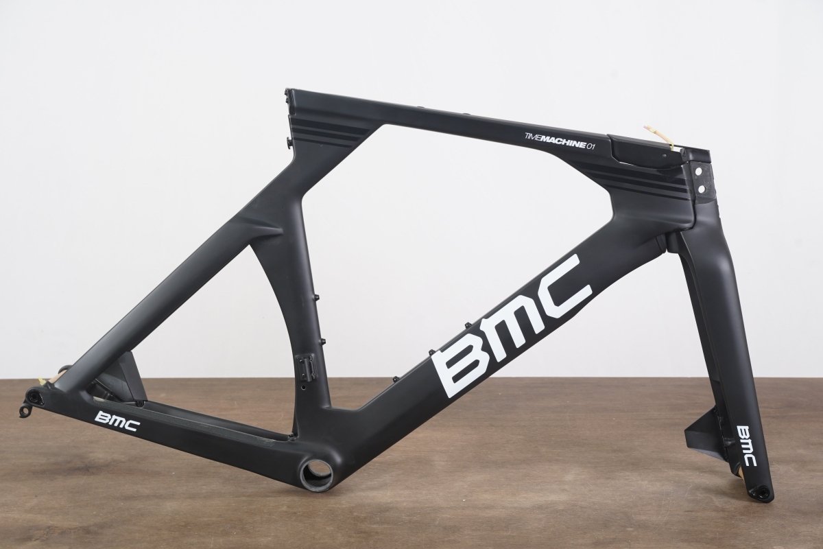 NEW 2020 M-L BMC Timemachine TM01 Disc Team FRS Frameset CBN-WHT