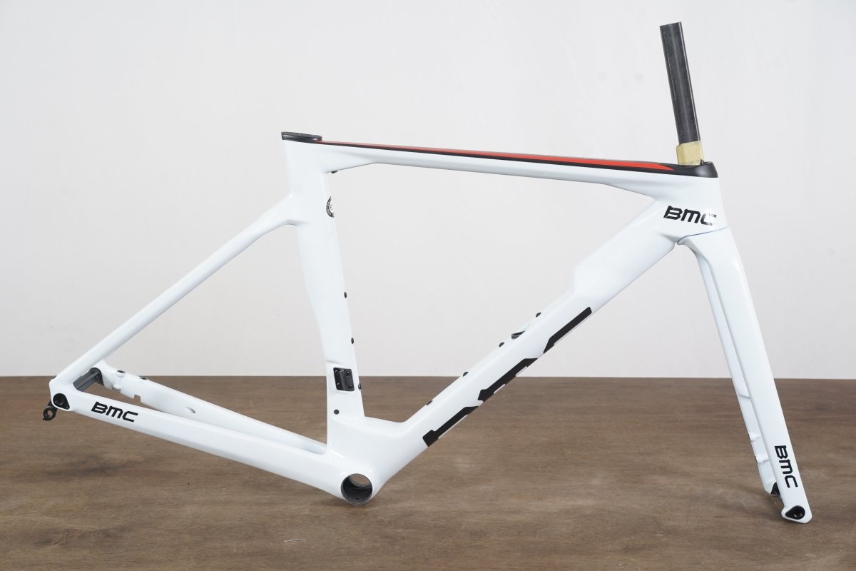 NEW 2021 47cm BMC Timemachine ROAD 01 TMR01 Disc Team Frameset WHT-BLK-RED