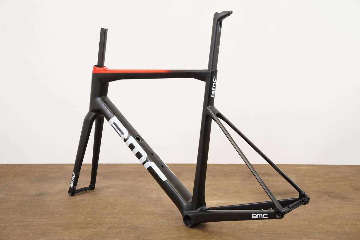 NEW 2021 58cm BMC Teammachine SLR01 Disc Team Frameset CBN-WHT-RED