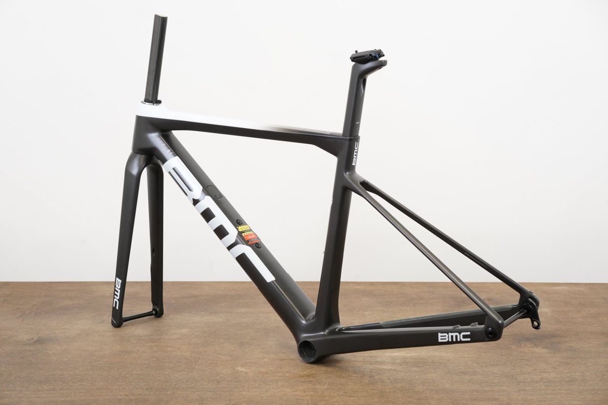 NEW 2022 47cm BMC Teammachine SLR01 Disc Team Frameset FRS CBN-WHT-WHT