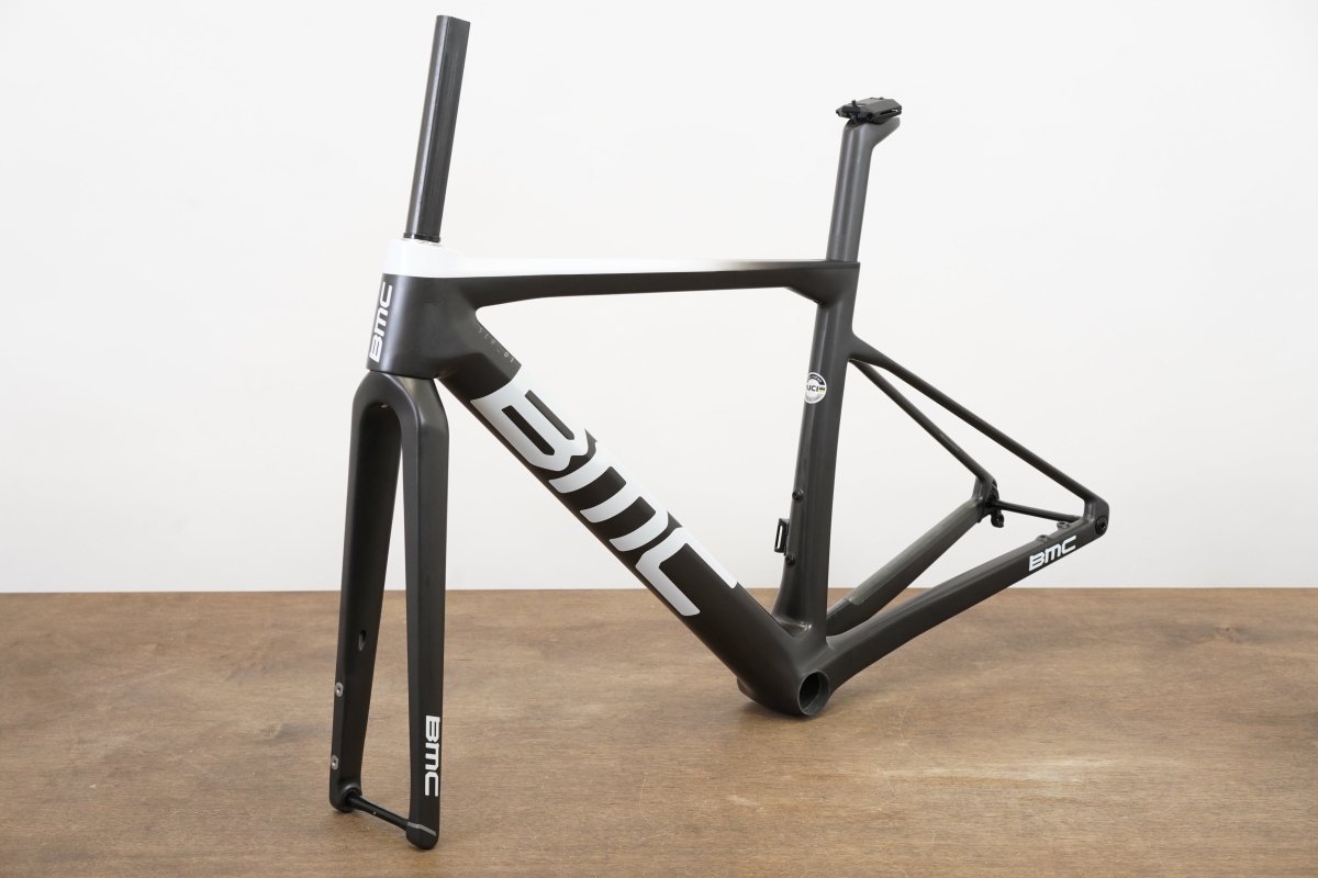 NEW 2022 47cm BMC Teammachine SLR01 Disc Team Frameset FRS CBN-WHT-WHT