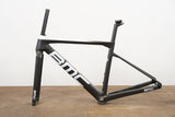 NEW 2022 47cm BMC Teammachine SLR01 Disc Team Frameset FRS CBN-WHT-WHT