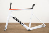 NEW 2022 58cm BMC Teammachine SLR01 Disc Team FRS Frameset WHT-BLK-RED