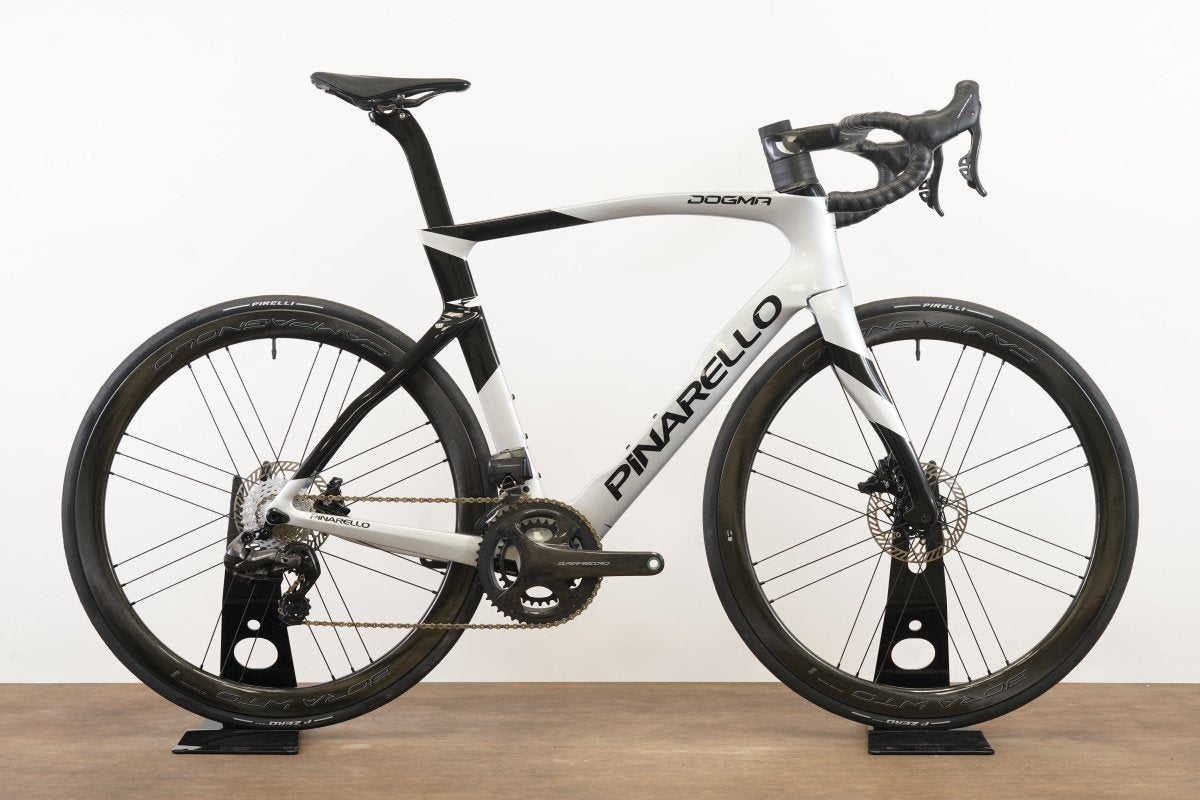 NEW 2023 57.5cm Pinarello Dogma F Campagnolo WRL Bora WTO Carbon Disc Bike