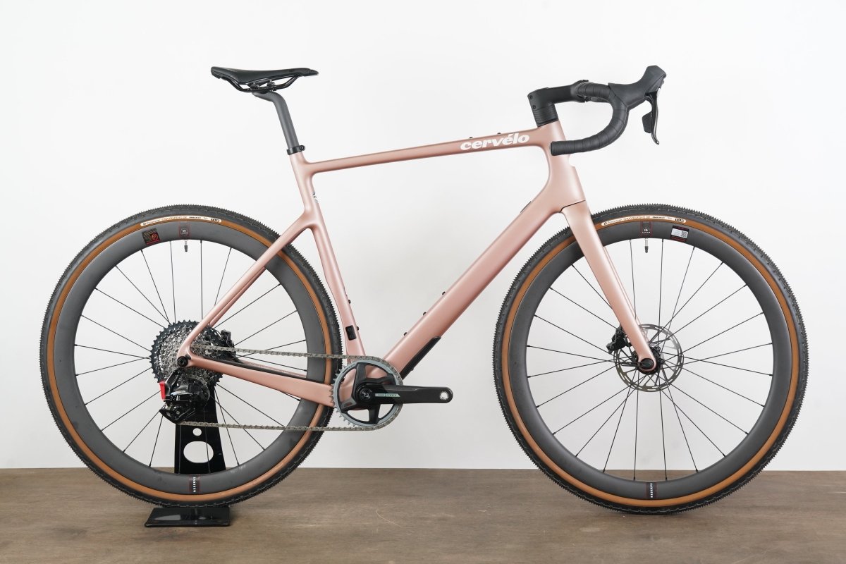 NEW 2024 58cm Cervelo Aspero 5 Force AXS D2 Quarq Reserve Carbon Gravel Bike