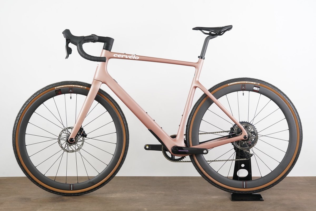 NEW 2024 58cm Cervelo Aspero 5 Force AXS D2 Quarq Reserve Carbon Gravel Bike