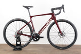 NEW 2025 54cm Cervelo Caledonia 5 Carmine Rival AXS Carbon Disc Road Bike