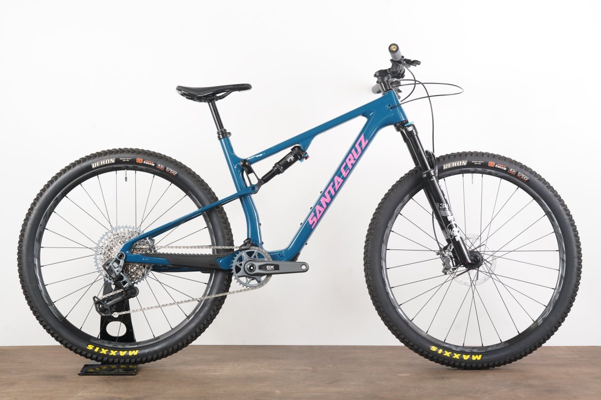 NEW 2025 L 29" Santa Cruz Blur 4 C GX Eagle AXS TR RaceFace ARC (Dark Teal)