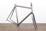 NEW 58cm Pegoretti Duende Mezzatazza Steel Rim Brake Frameset + Falz Fork