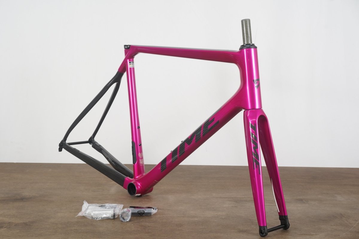 NEW L (Large) Time Alpe d'Huez Carbon Disc Brake Road Frameset